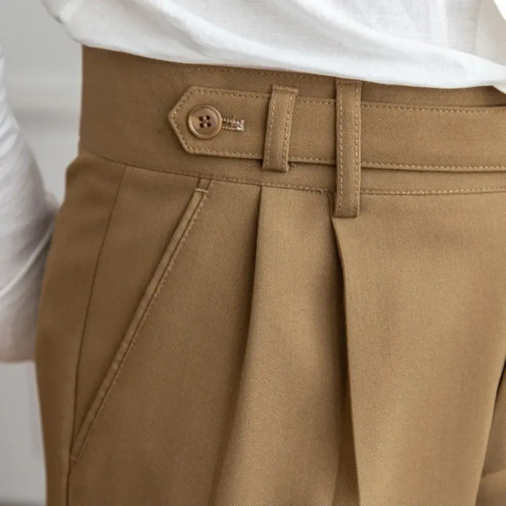 Pantaloni Cropped Straight Fit