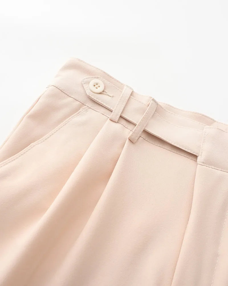 Pantaloni Sartoriali Vita Alta