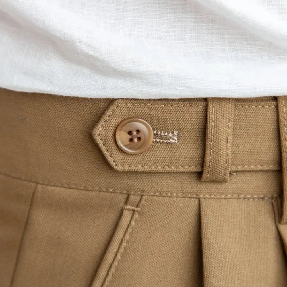 Pantaloni Cropped Straight Fit