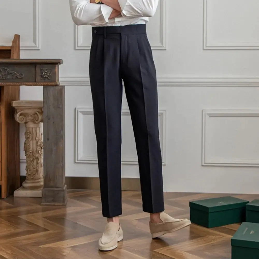 Pantaloni Cropped Straight Fit