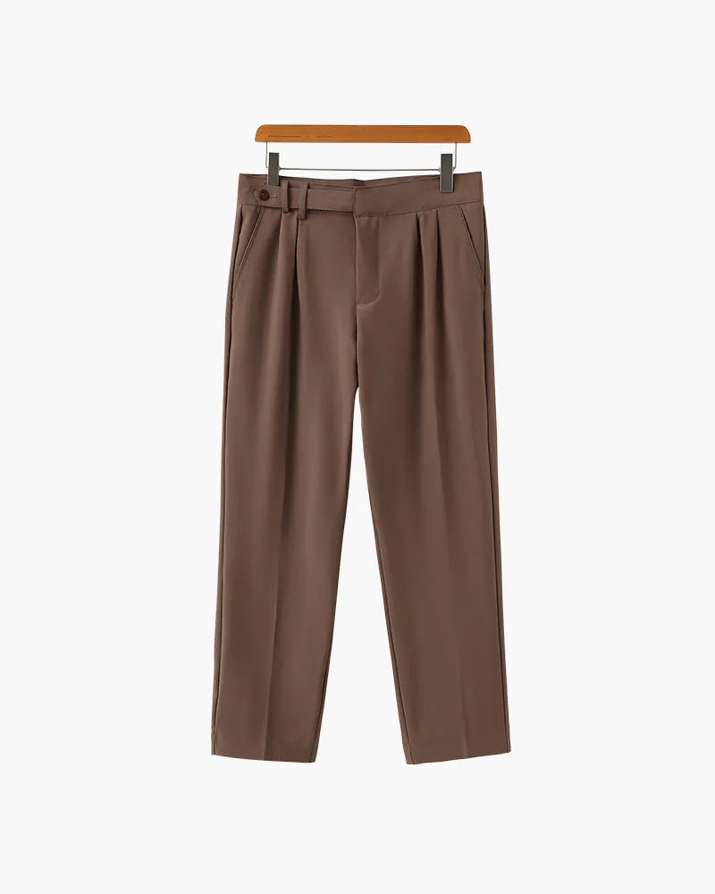 Pantaloni Sartoriali Vita Alta