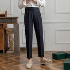 Pantaloni Cropped Straight Fit
