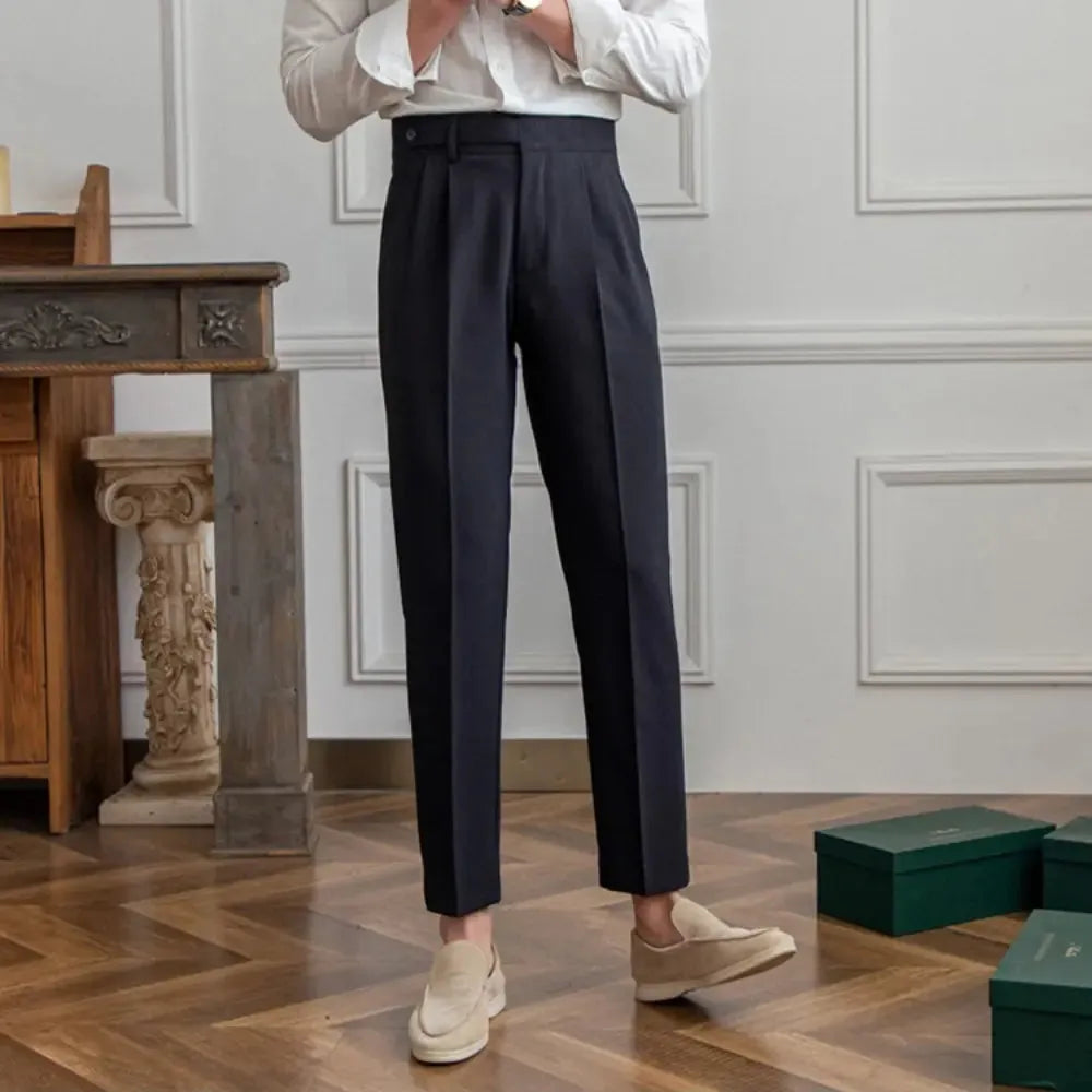 Pantaloni Cropped Straight Fit