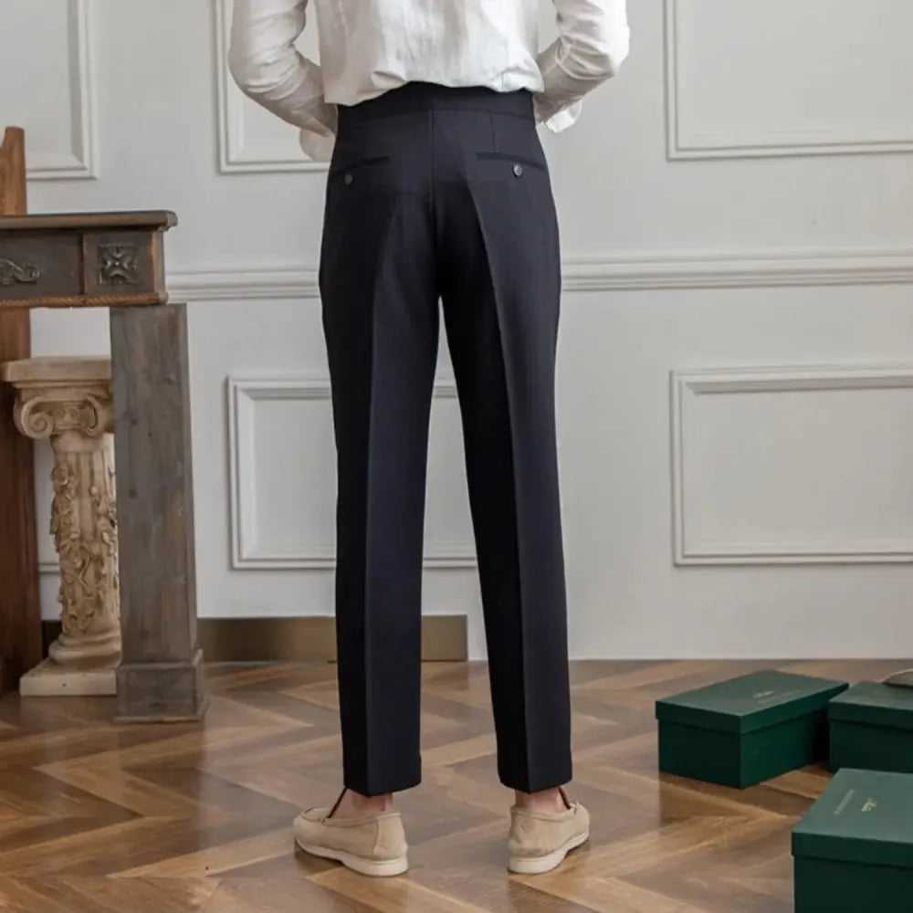 Pantaloni Cropped Straight Fit