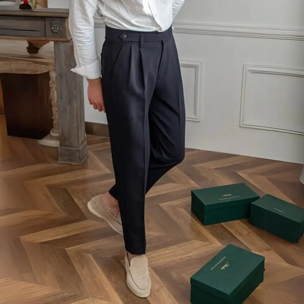 Pantaloni Cropped Straight Fit