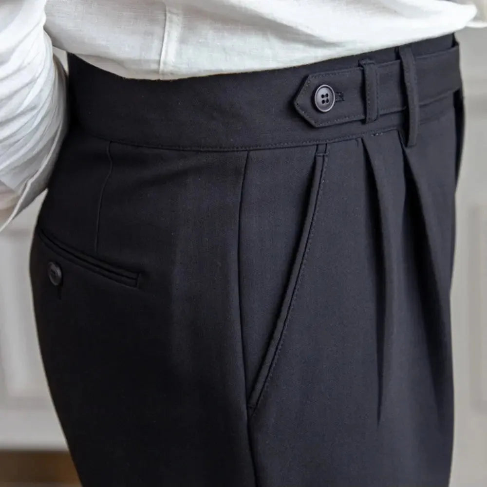 Pantaloni Cropped Straight Fit