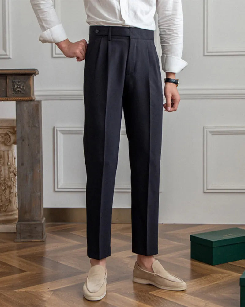 Pantaloni Sartoriali Vita Alta