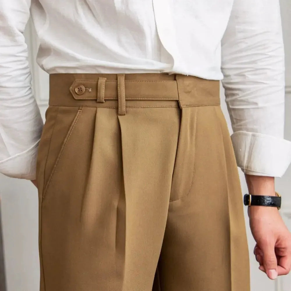Pantaloni Cropped Straight Fit