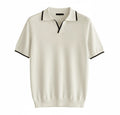 Polo V-Neck a Contrasto