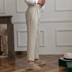 Pantaloni Cropped Straight Fit