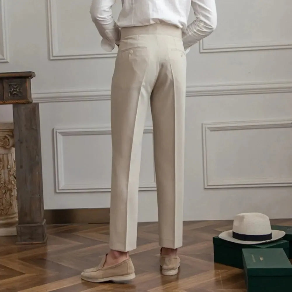 Pantaloni Cropped Straight Fit