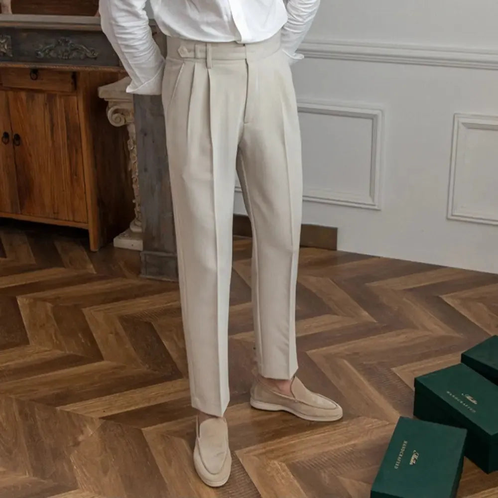 Pantaloni Cropped Straight Fit