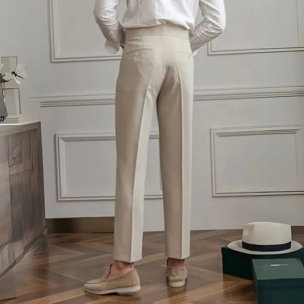 Pantaloni Cropped Straight Fit