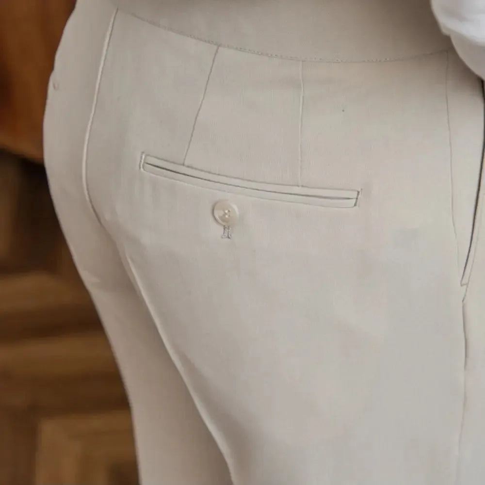 Pantaloni Cropped Straight Fit