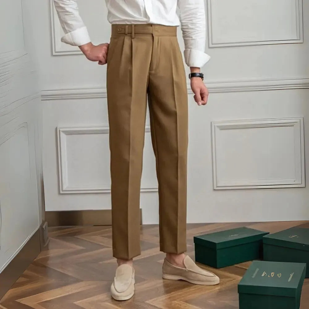 Pantaloni Cropped Straight Fit