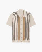 Polo Knit a Righe