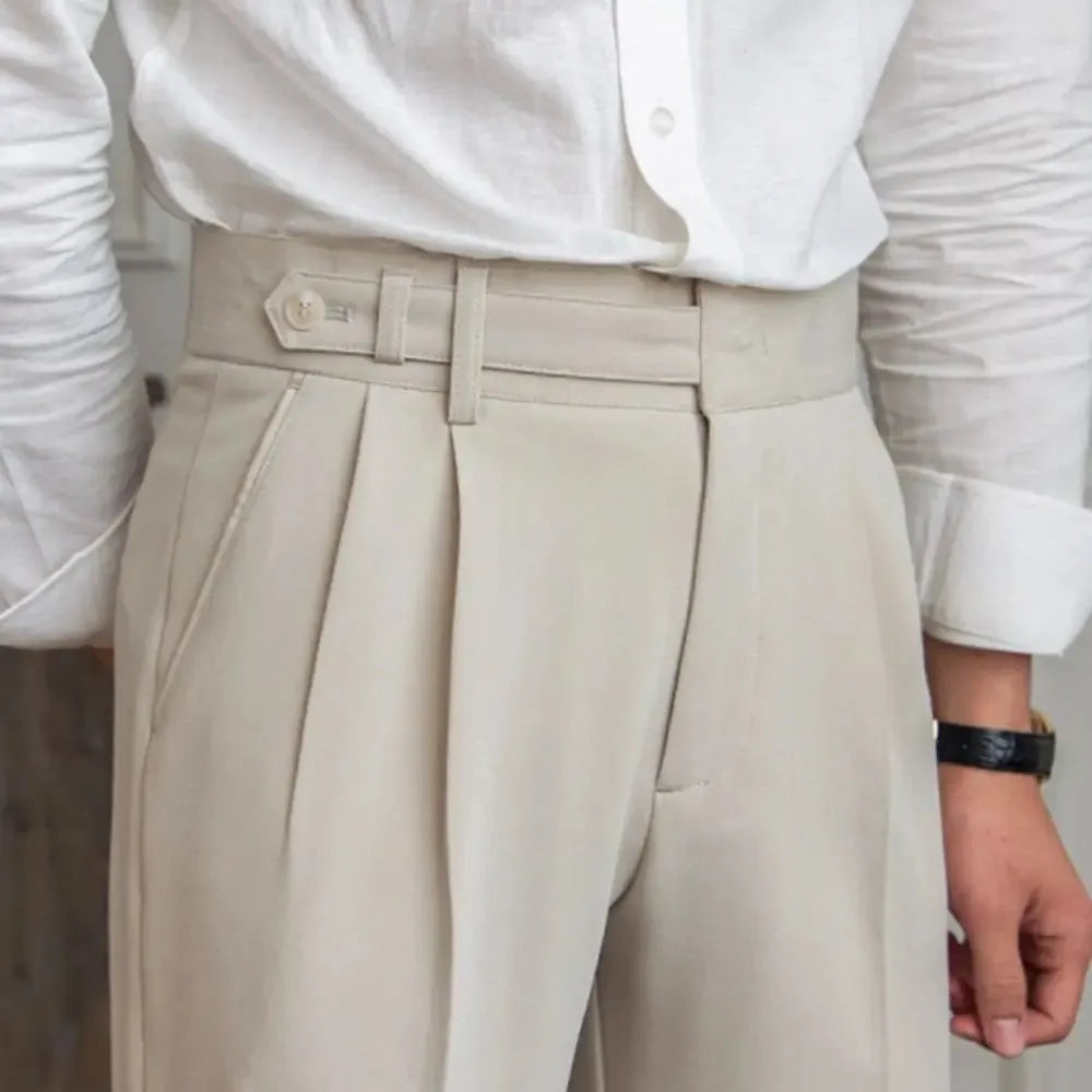 Pantaloni Cropped Straight Fit