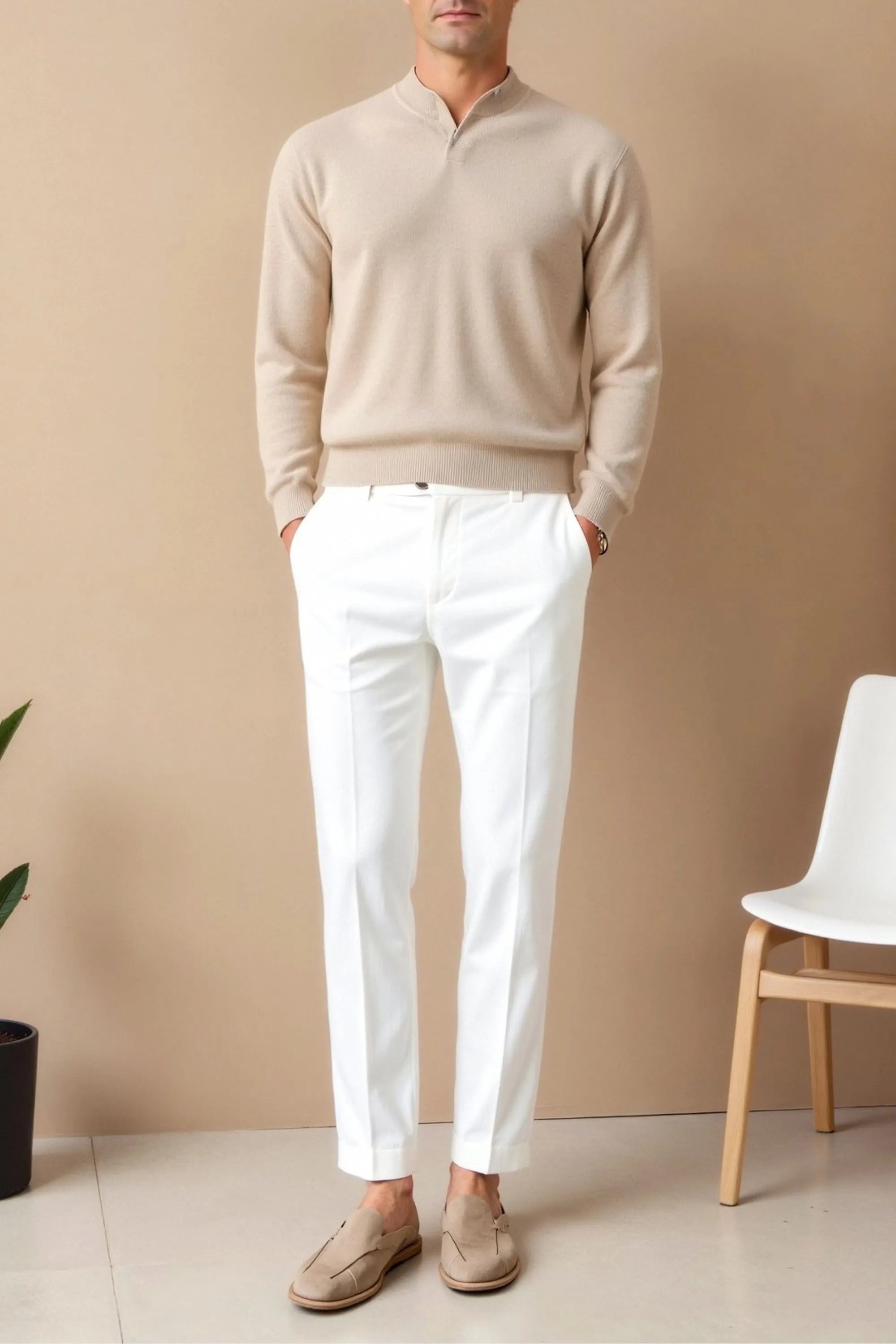 Pantaloni Chino Regular Fit