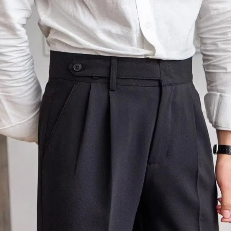 Pantaloni Sartoriali Vita Alta