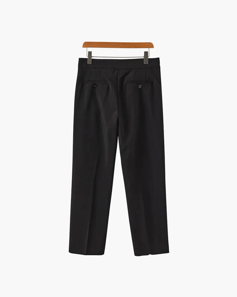 Pantaloni Sartoriali Vita Alta