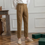 Pantaloni Cropped Straight Fit