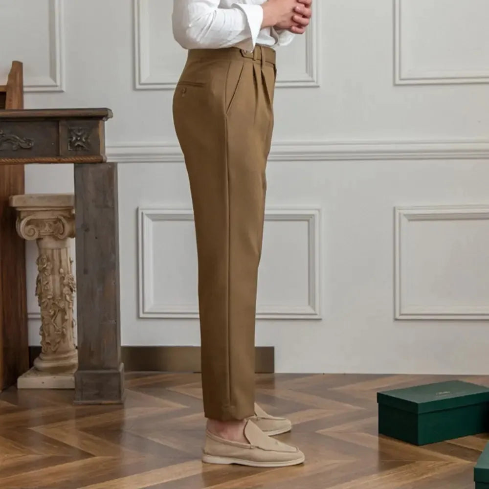 Pantaloni Cropped Straight Fit