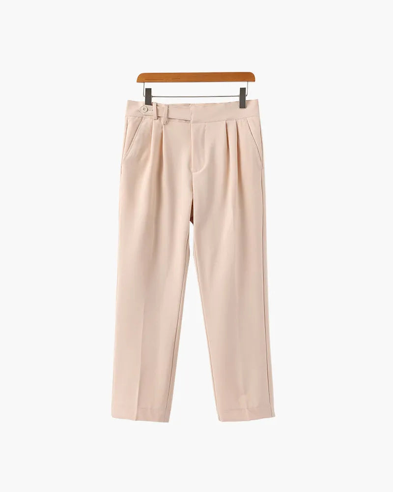 Pantaloni Sartoriali Vita Alta