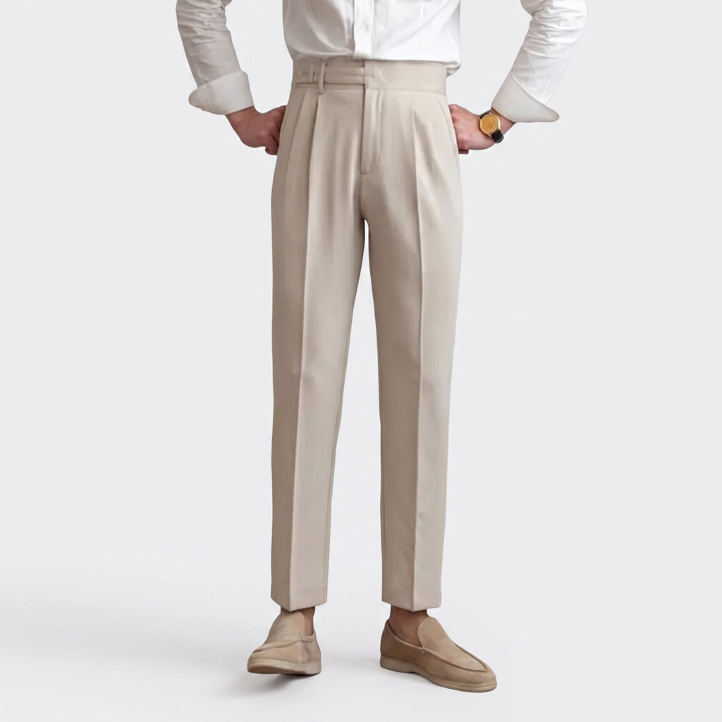 Pantaloni Cropped Straight Fit